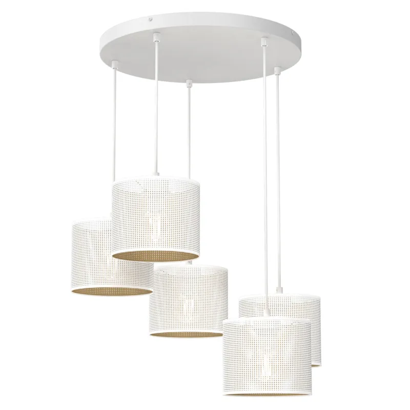 Popularny LOFT SHADE white-gold V 5269 Luminex