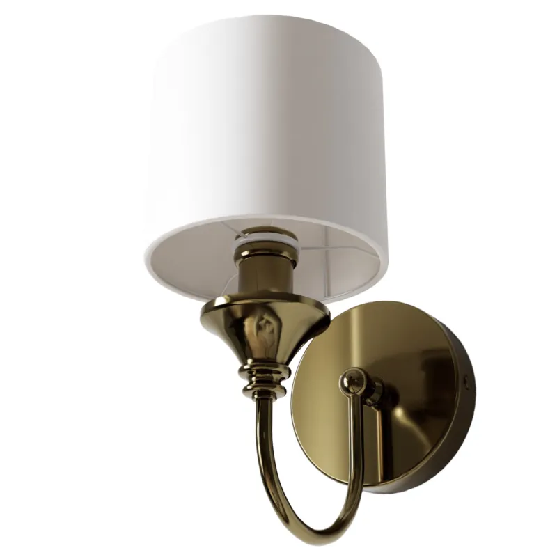 Bestseller ABU DHABI brass-white W01844BR-WH Cosmo Light
