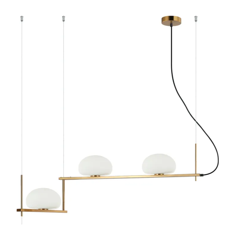 Oferta limitowana KERNIO III PND-357783-BRO+W Italux