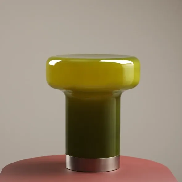 Artera Lampa stołowa Bonbon Lime rozm. M wys. 30 cm zielona Szybka dostawa