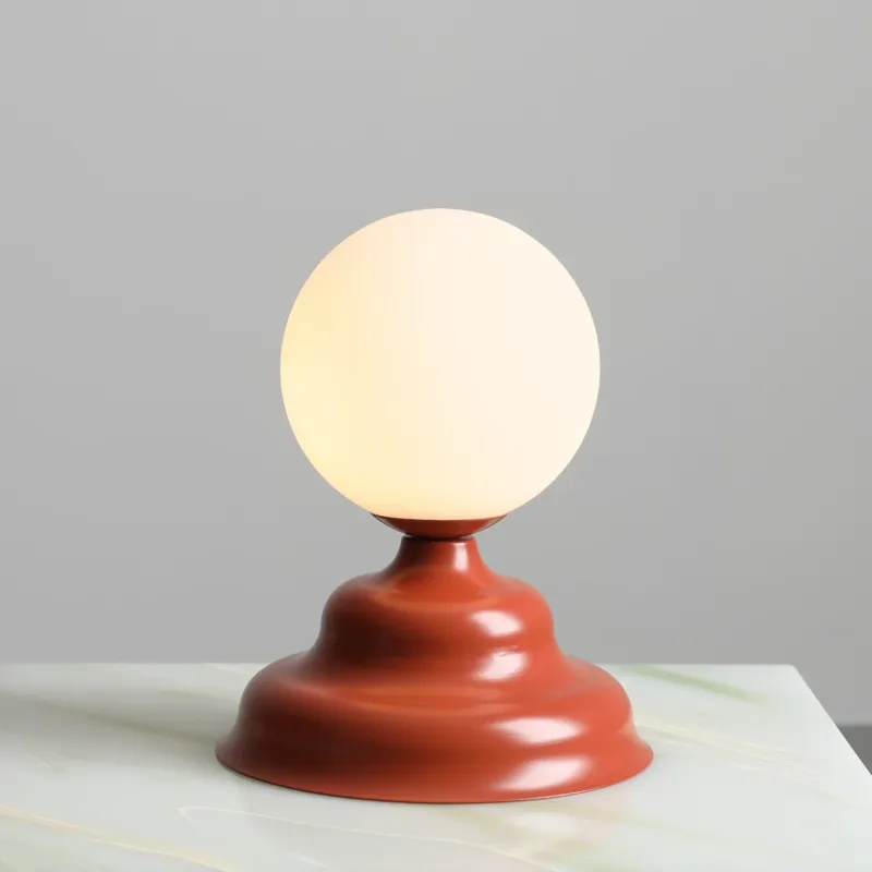 Artera Lampa stołowa Fala S wys. 22 cm ceglana Zamów dziś