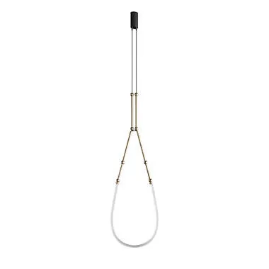 Wyprzedaż Karman Lampa wisząca Leda wys. max 300 cm złota