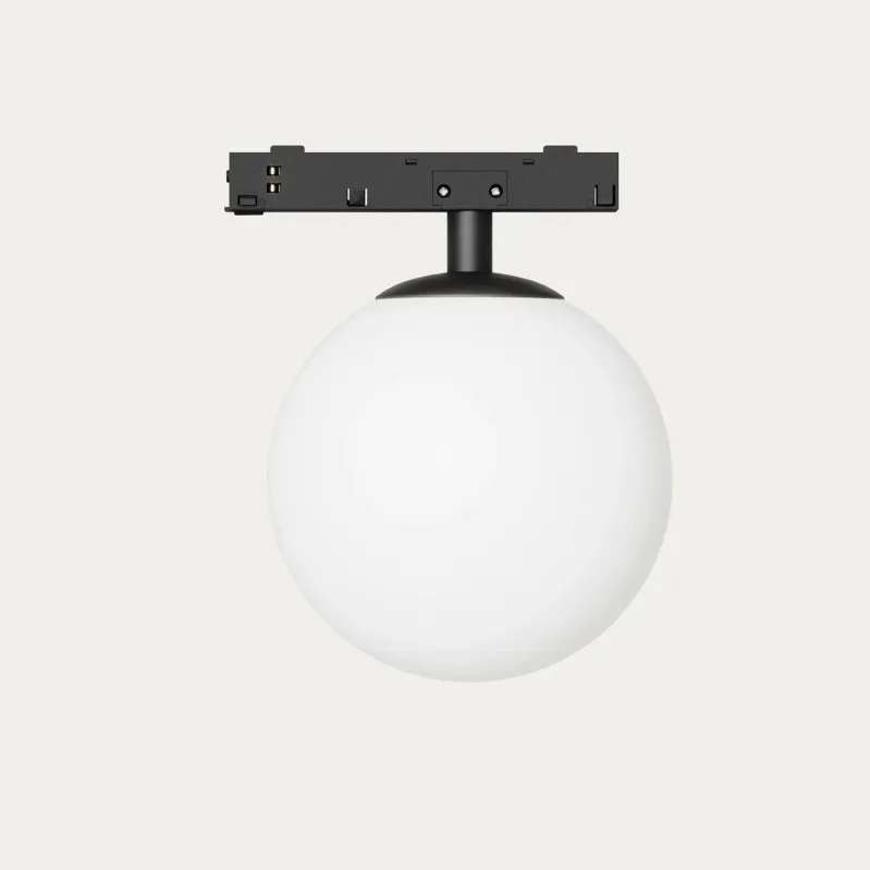 Nowy Aromas Lampa sufitowa szynowa Ball śr. 12 cm biała