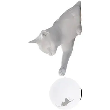 Karman Lampa ścienna / kinkiet Maoo wys.36 cm biała Szybka dostawa