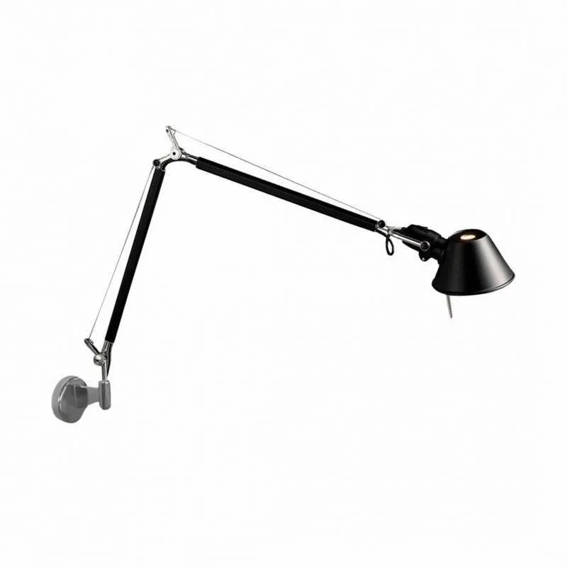Dodaj do koszyka Artemide Lampa ścienna / kinkiet Tolomeo Mini czarny szer. 71 cm