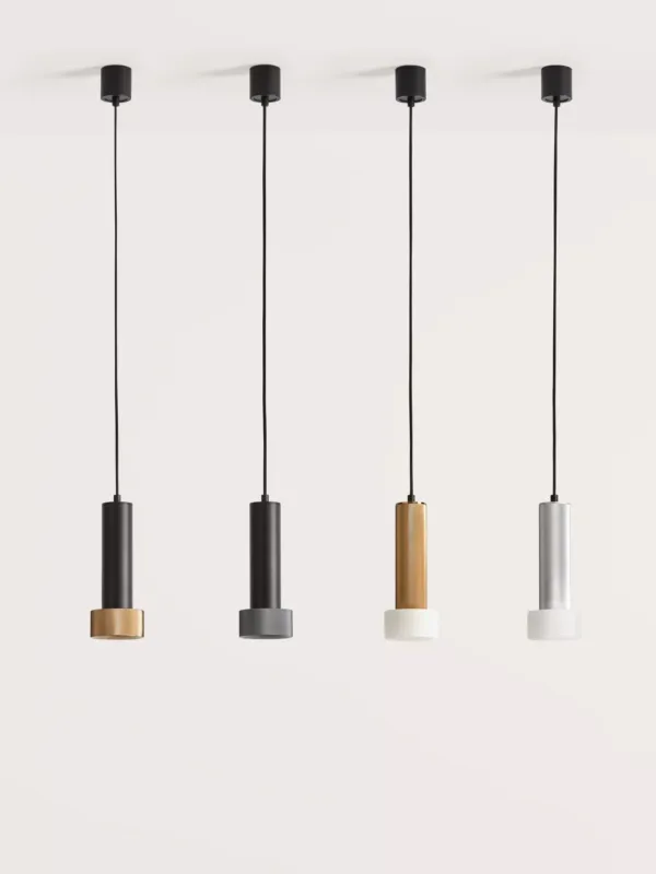 Aromas Lampa wisząca Focus śr. 10 cm czarno-szara Hit sprzedaży