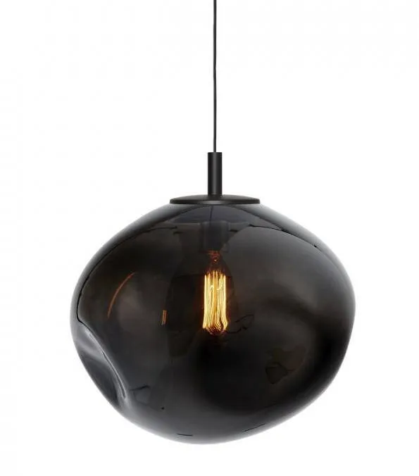 Kaspa Lampa wisząca Avia Black rozm. L czarna śr. 40 cm Tani