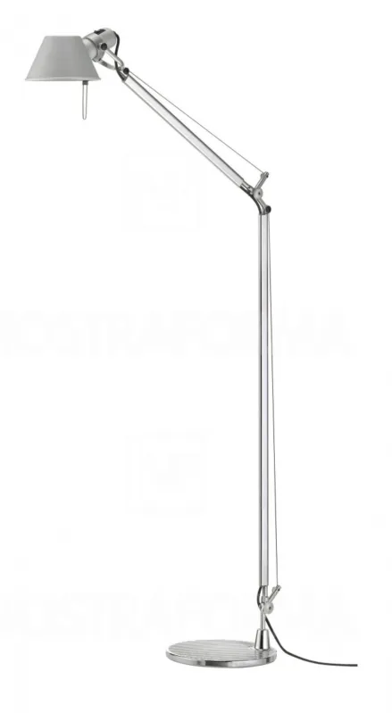 Obniżka ceny Artemide Lampa podłogowa Tolomeo Lettura srebrna wys. 167 cm