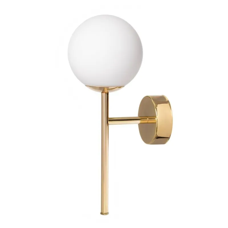 Kaspa Lampa ścienna / kinkiet Astra Deco złoty IP20 Nie przegap