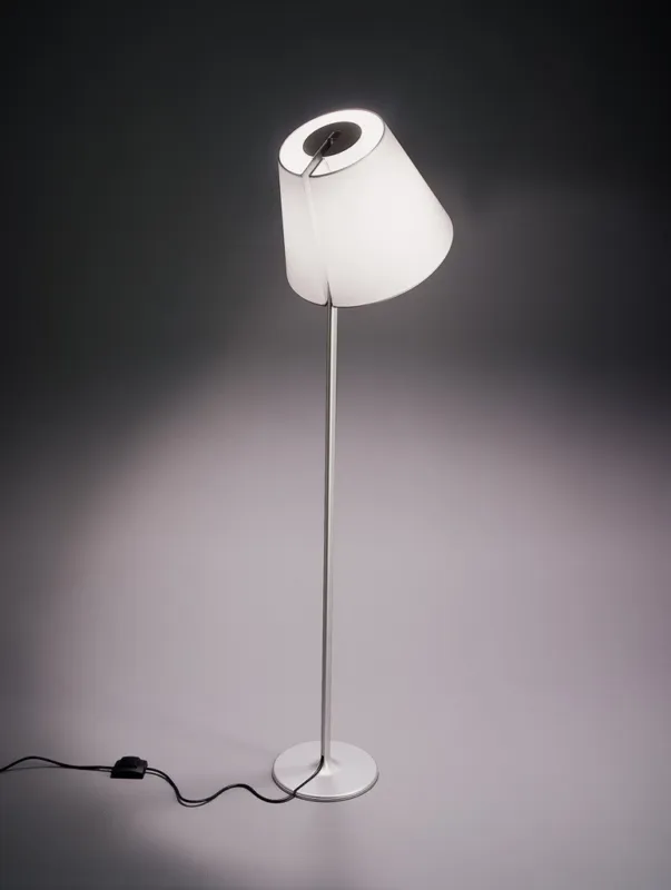 Ekspresowa dostawa Artemide Lampa podłogowa Melampo szara wys. 137 cm