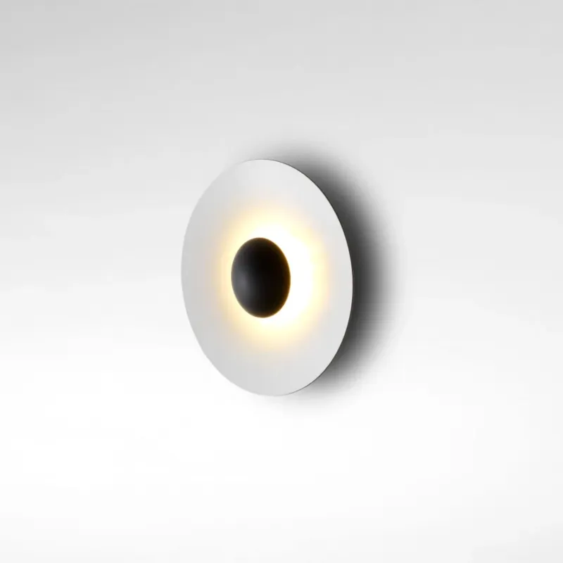 Okazja MARSET Kinkiet / lampa ścienna Ginger śr. 19,5 cm biała