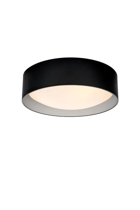Hit cenowy Kaspa Lampa sufitowa / plafon Vero czarny rozm. L
