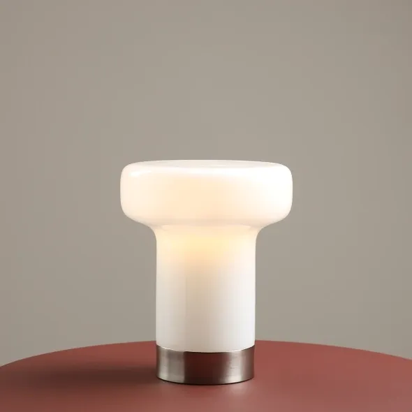 Artera Lampa stołowa Bonbon Almond rozm. S wys. 20 cm biała Bestseller
