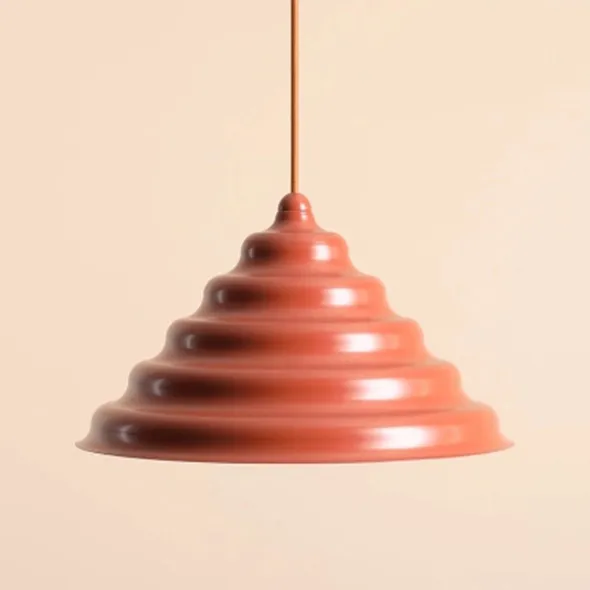 Artera Lampa wisząca Fala ceglana rozm. XL śr. 36 cm Promocja