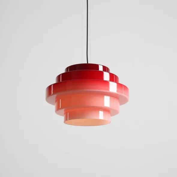 Dodaj do koszyka Artera Lampa wisząca Filo Berry śr. 36 cm bordoworóżowa