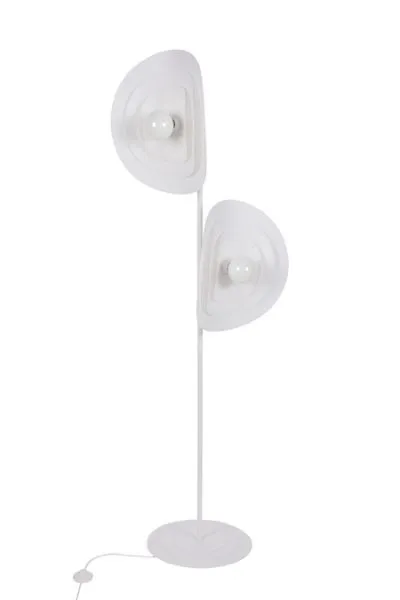 Market Set Lampa podłogowa Selenitis 2l wys. 180 cm biała Premium
