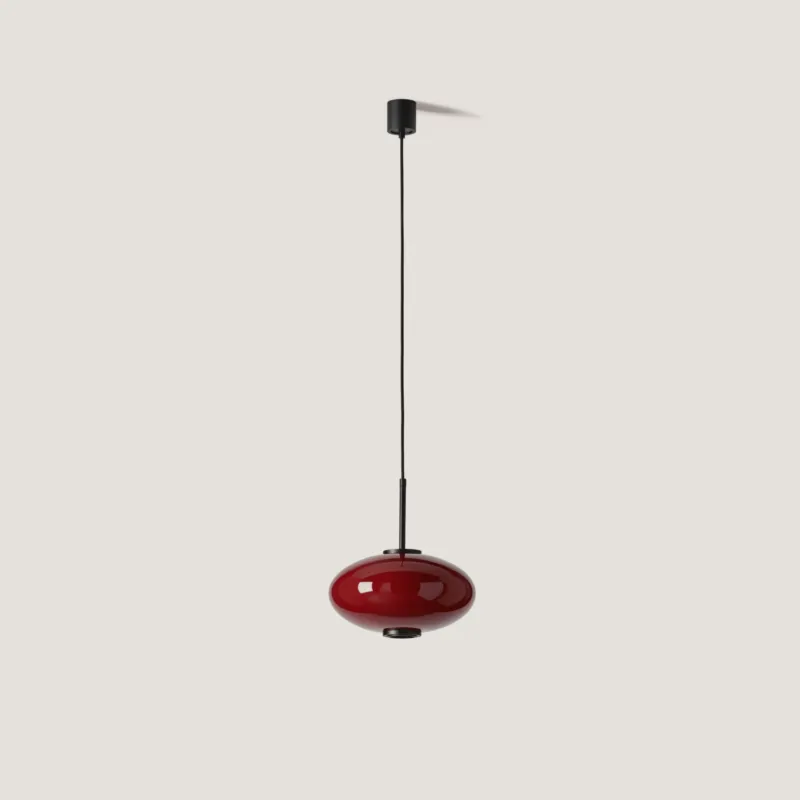 Sprawdź teraz Aromas Lampa wisząca Ovalo szklana śr. 30 cm kolor do wyboru