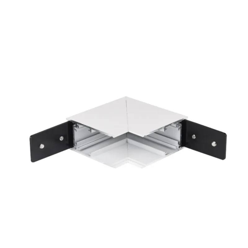 Alfa Złącze scienne L do szyny magnetycznej dwufazowej TRACK MAGNETIC 52 INNER CORNER90 Biały Szybka dostawa