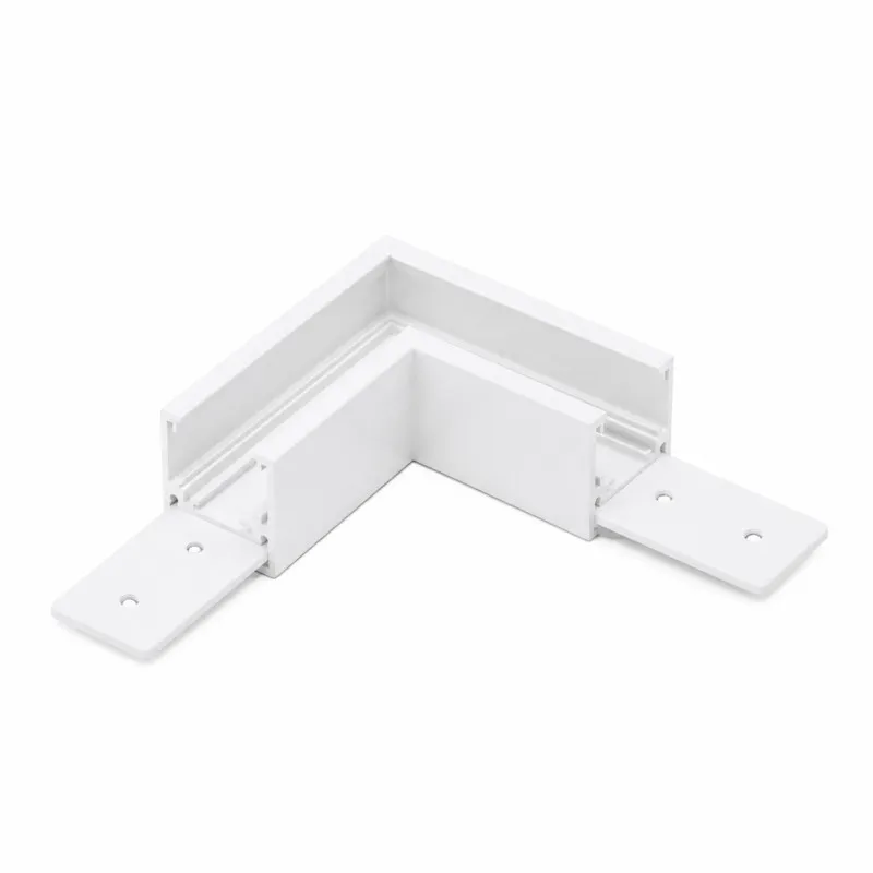 Alfa Złącze L do szyny magnetycznej dwufazowej TRACK MAGNETIC 27 CORNER 90 Biały Dodaj do koszyka