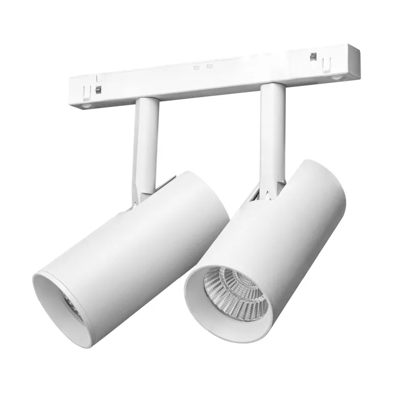 Nowy Lampa szynowa ALFA MAKITA 2 TRACK MAGNETIC 2x7W CCT BLUETOOTH Biała