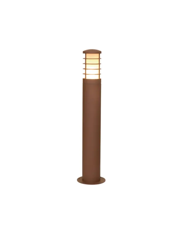 Obniżka ceny Nowodvorski HORN Zewnętrzna Słupek Max moc 1x20W E27 IP44 Brąz 4906 kolory-swiatla.pl