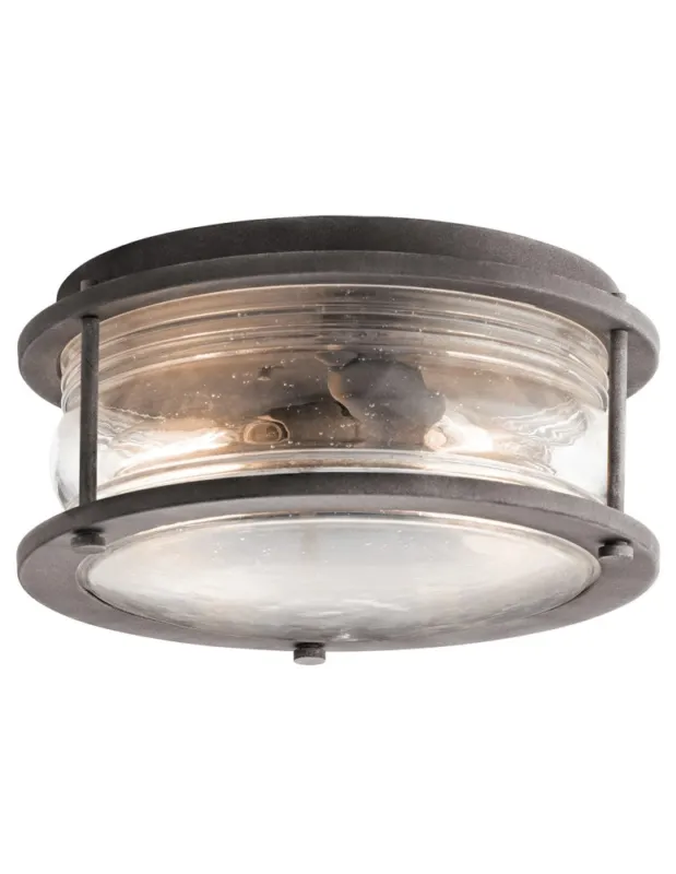 Elstead ASHLAND BAY Plafon Zewnętrzna E27 1x60W IP44 Cynkowy KL-ASHLANDBAY-F kolory-swiatla.pl Tylko do końca tygodnia