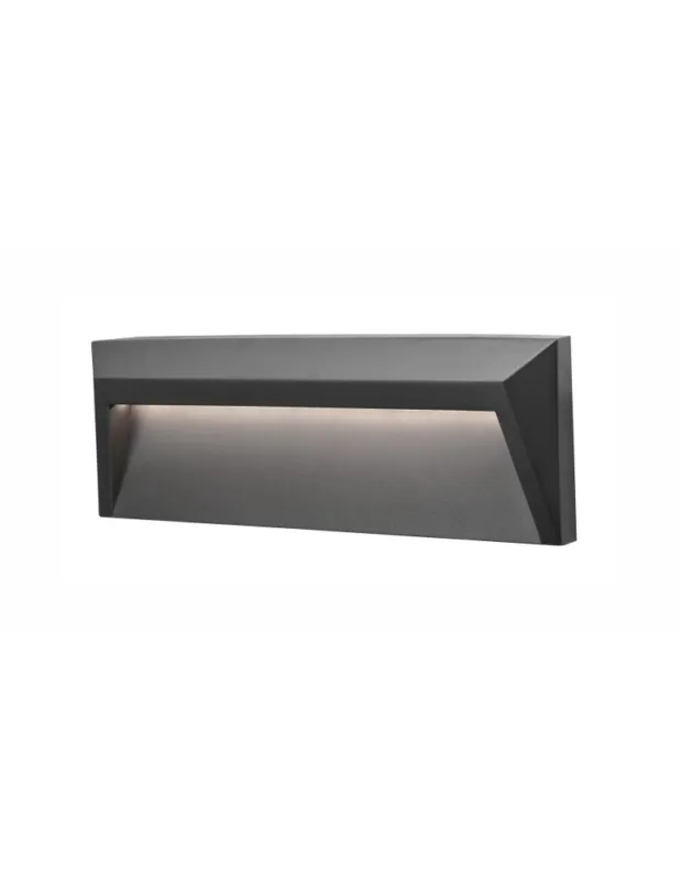 Luces Exclusivas ALAVA Zewnętrzna Ścienna LED 1.6W 100lm 3000K ciemnoszary IP65 LE71431 Taniej