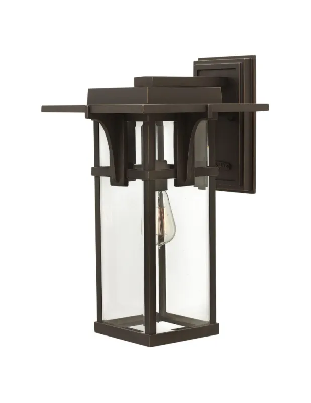 Kup online Elstead Lighting Duża latarnia naścienna Manhattan - 1 źródło światła IP44 HK-MANHATTAN2-L