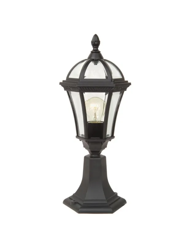 Super okazja Elstead LEDBURY Stojąca Zewnętrzna E27 1x100W IP44 Czarny GZH-LB3 kolory-swiatla.pl