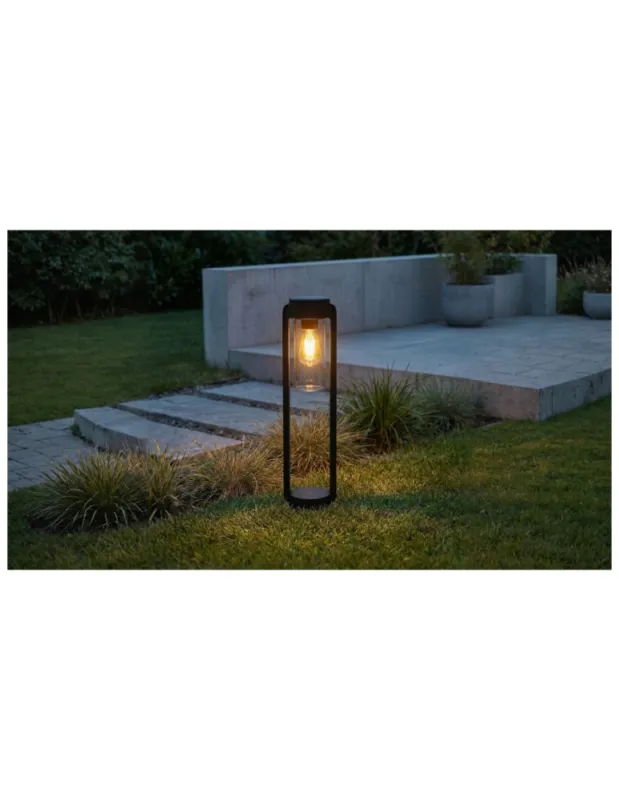 Zamów dziś Azzardo LANTERN E27 IP54 BK Stojąca Zewnętrzna Czarny Mat AZ6828