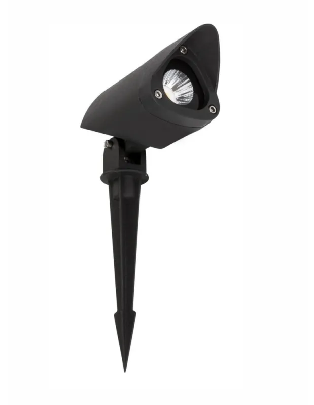 Ostatnia szansa Luces Exclusivas TORREJON Zewnętrzna Stojąca LED 7W 420lm 3000K czarny IP65 LE71452