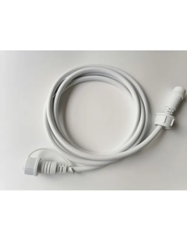 Wysoka jakość Eko-Light Kabel zasilający/przedłużacz BIAŁY do GIRILANDY 2m EKO7558