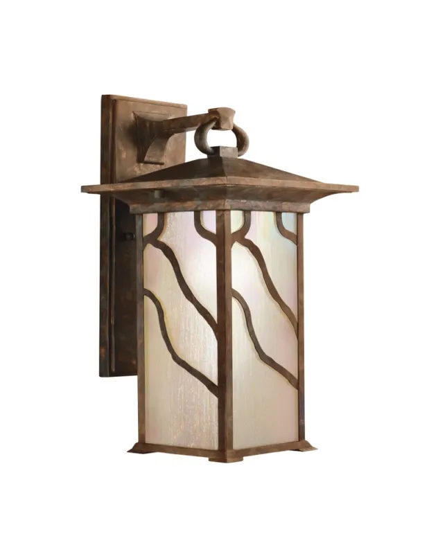 Quintiesse Duża latarnia naścienna Morris - 1 źródło światła IP44 Elstead Lighting QN-MORRIS-L Nowość