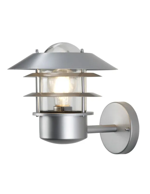 Elstead HELSINGOR Kinkiet E27 1x60W IP44 Srebrny HELSINGOR kolory-swiatla.pl Cena promocyjna
