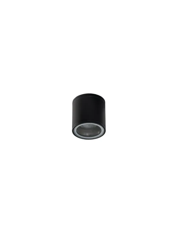 Azzardo JOE TUBE BLACK 1xGU10 Zewnętrzna Sufitowa Czarny IP54 AZ3314 kolory-swiatla.pl Oferta czasowa