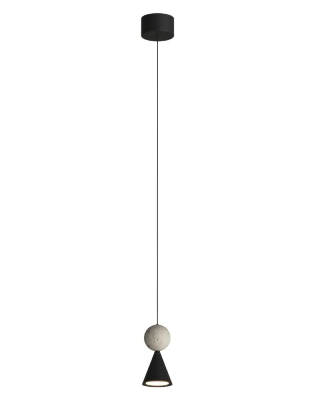 Maxlight P0683 Bingo Lampa Wisząca czarny Premium