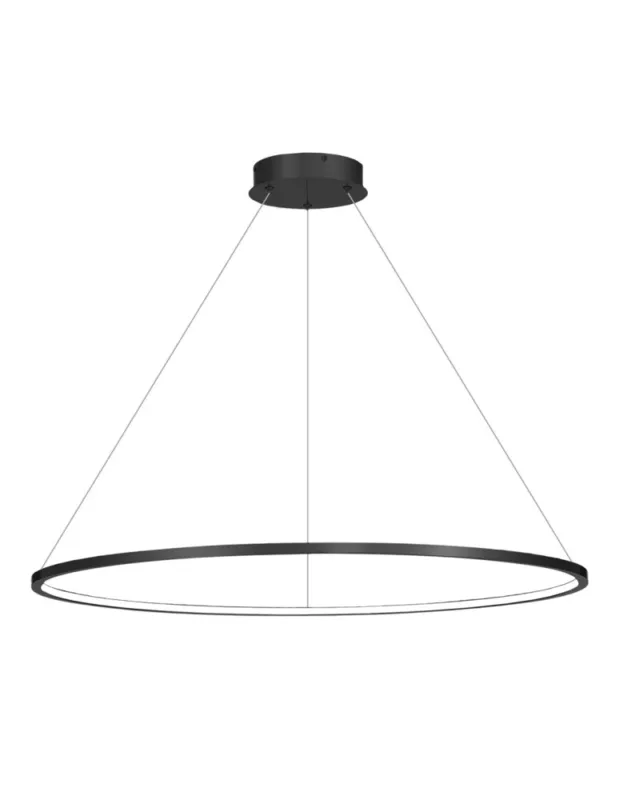 Milagro Lampa wisząca Saturno Black 57W LED ML8862 Szybka dostawa