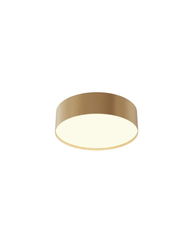 Nowy Maytoni Zon Lampa Sufitowa LED 24W 1420lm 3000K Złoty Mat C032CL-24W3K-RD-MG
