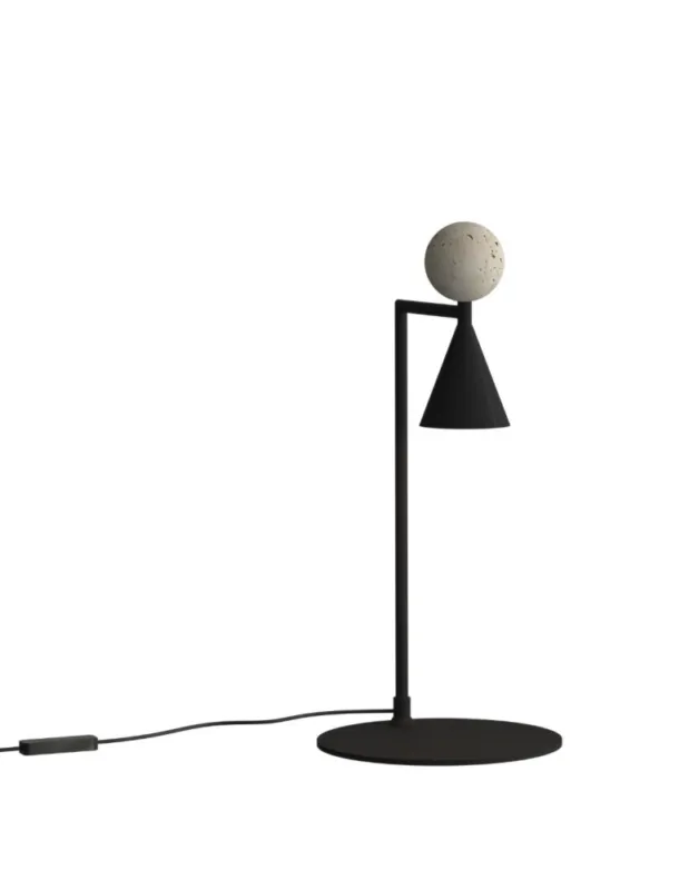 Oferta limitowana Maxlight T0070 Bingo Lampy stołowe czarny