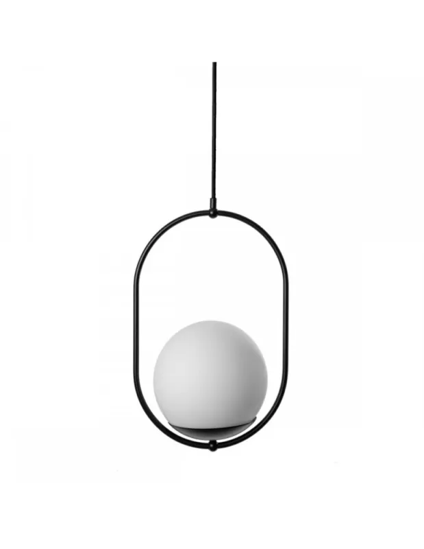 Ograniczona ilość UMMO KOBAN B czarna sufitowa lampa wisząca KOB122P0