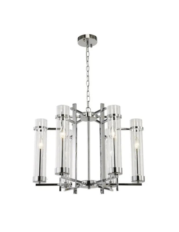 Oferta czasowa ITALUX Aspen Wisząca E14 6x40W Chrom PND-31186-6A-CH kolory-swiatla.pl