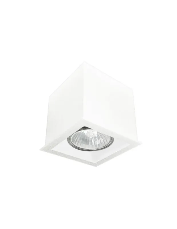 Brosline Plafon Cage out mini 1-1 - Biały (70 mm) 1079 Cena promocyjna