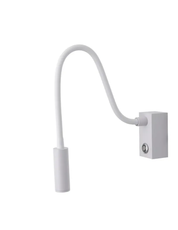 Wysoka jakość YASKR Kinkiet Adjusta 1xLED biały WL0117-WH 20 cm Biały