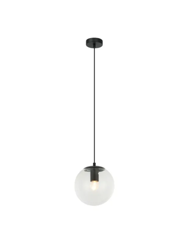 Szybka dostawa Italux Sarpo Wisząca 1xE27 40W Czarny PND-58867-1S-BK