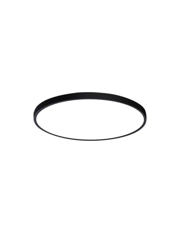 Italux Alata Plafon Czarny 1xLED 24W 2800K+4000K+6000K PLF-72836-300R-24W-BL kolory-swiatla.pl Łatwy zwrot