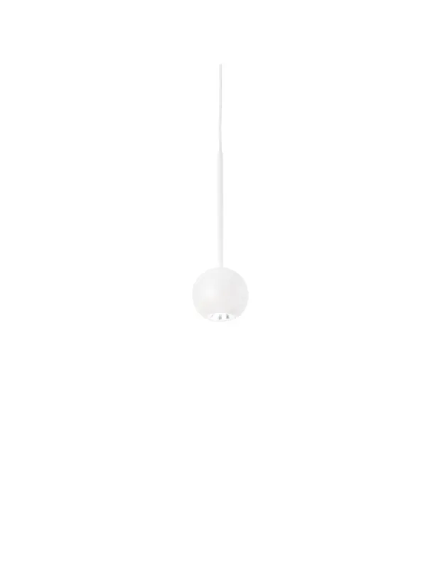Ideal Lux Lampa Wisząca ARCHIMEDE SP SFERA BIANCO Biały 310602 Zniżka
