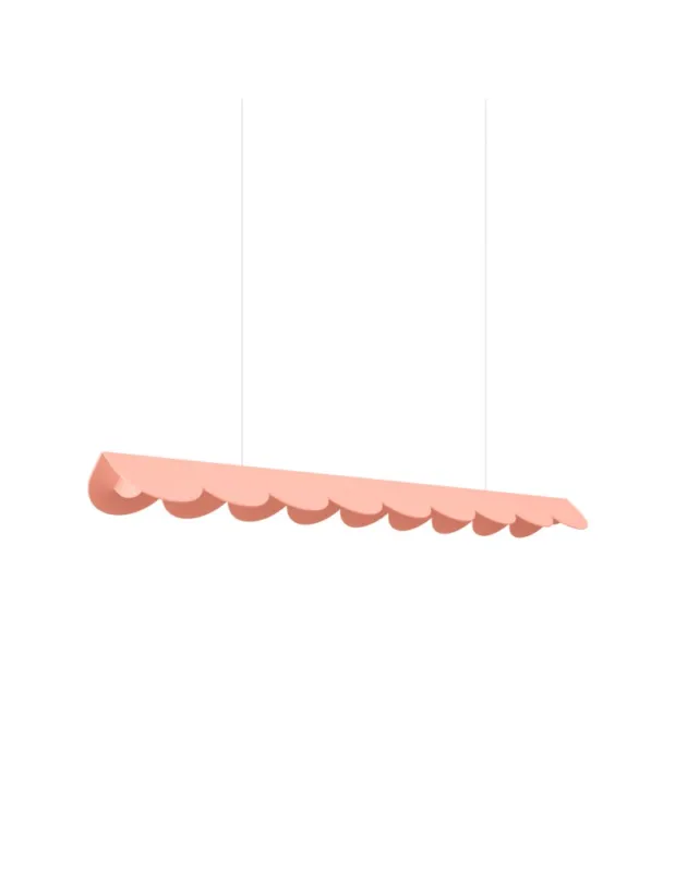 Nowość Thoro Lampa wisząca BISCUIT 100 brzoskwiniowy LED 3000K TH.670