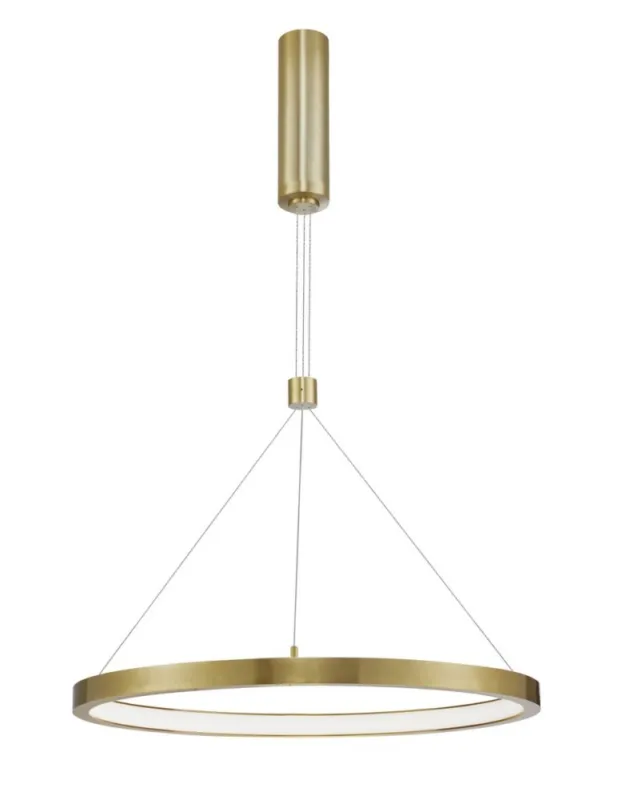 Luces Exclusivas IRUN Wisząca LED 35W 2450lm 3000K Ściemnialna złoty mosiądz LE41413 Wyjątkowa oferta