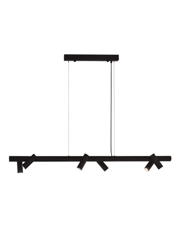 Shilo Lampa wisząca Yabu 6 - Czarna (1200 mm) 5067 Taniej