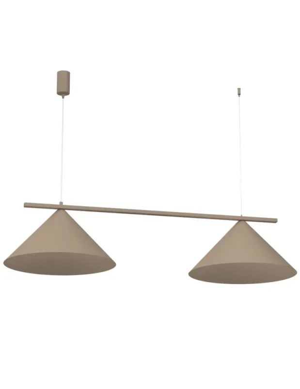 Dodaj do koszyka Milagro Lampa wisząca CAPITAL TAUPE 2xGX53 MLP2472